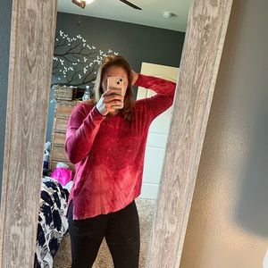 American Eagle- Soft & Sexy Plush Red Long Sleeve